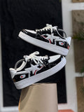 A BATHING APE BAPE STA LOW COLOR BLOCK SHARK CLACK