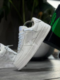 A BATHING APE BAPE STA LOW M2 WHITE LEATHER