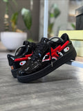 A BATHING APE BAPE STA LOW SHARK BLACK