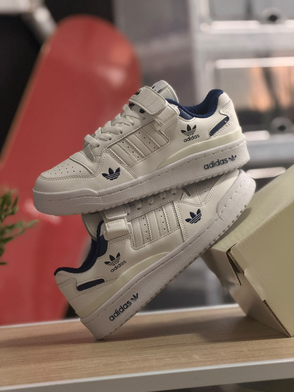 ADIDAS FORUM LOW  CLOUD WHITE
