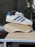ADIDAS GAZELLE INDOOR WHITE AND PERIWINKLE