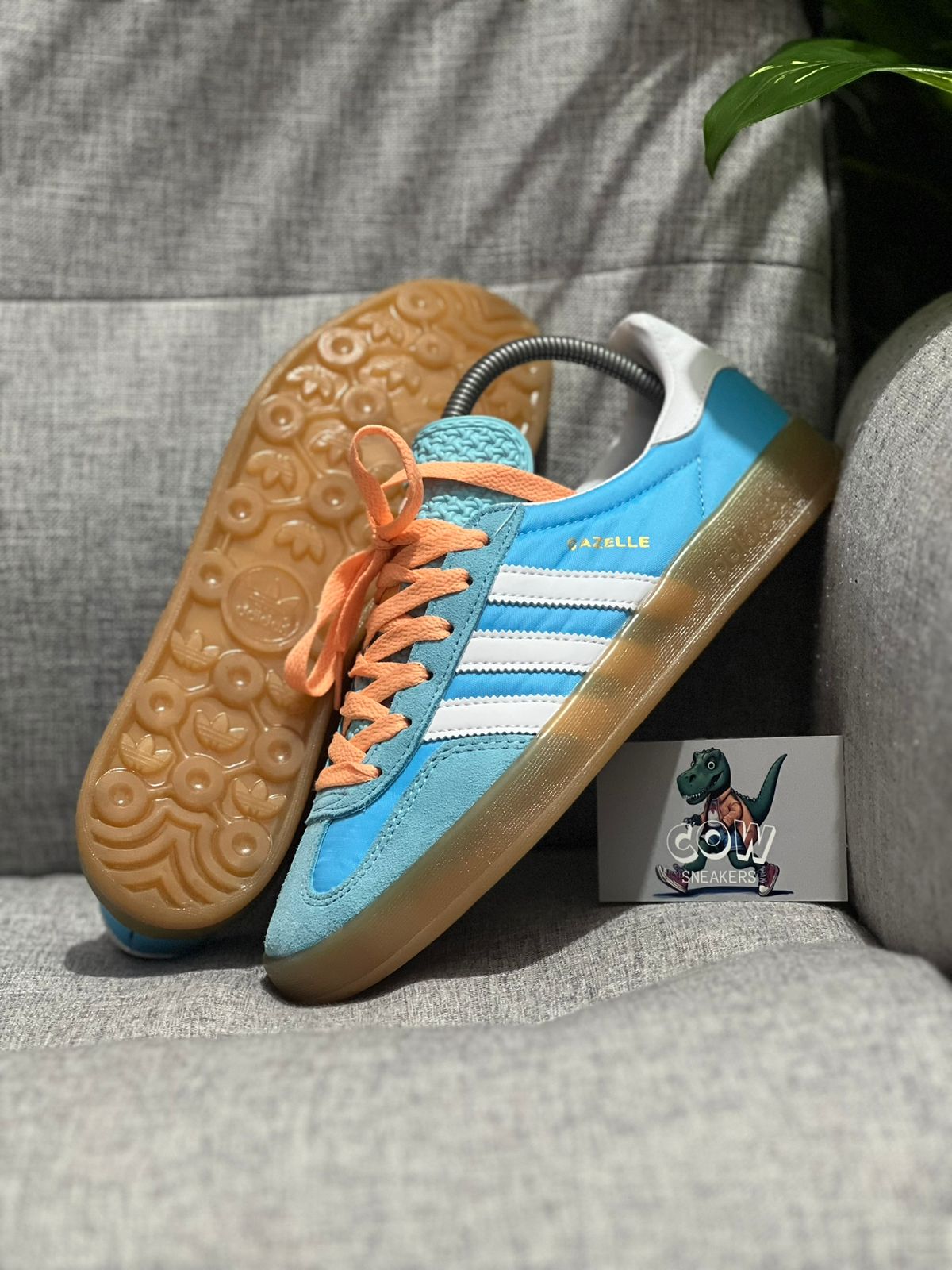 ADIDAS GAZELLE INDOOR WHITE GUM