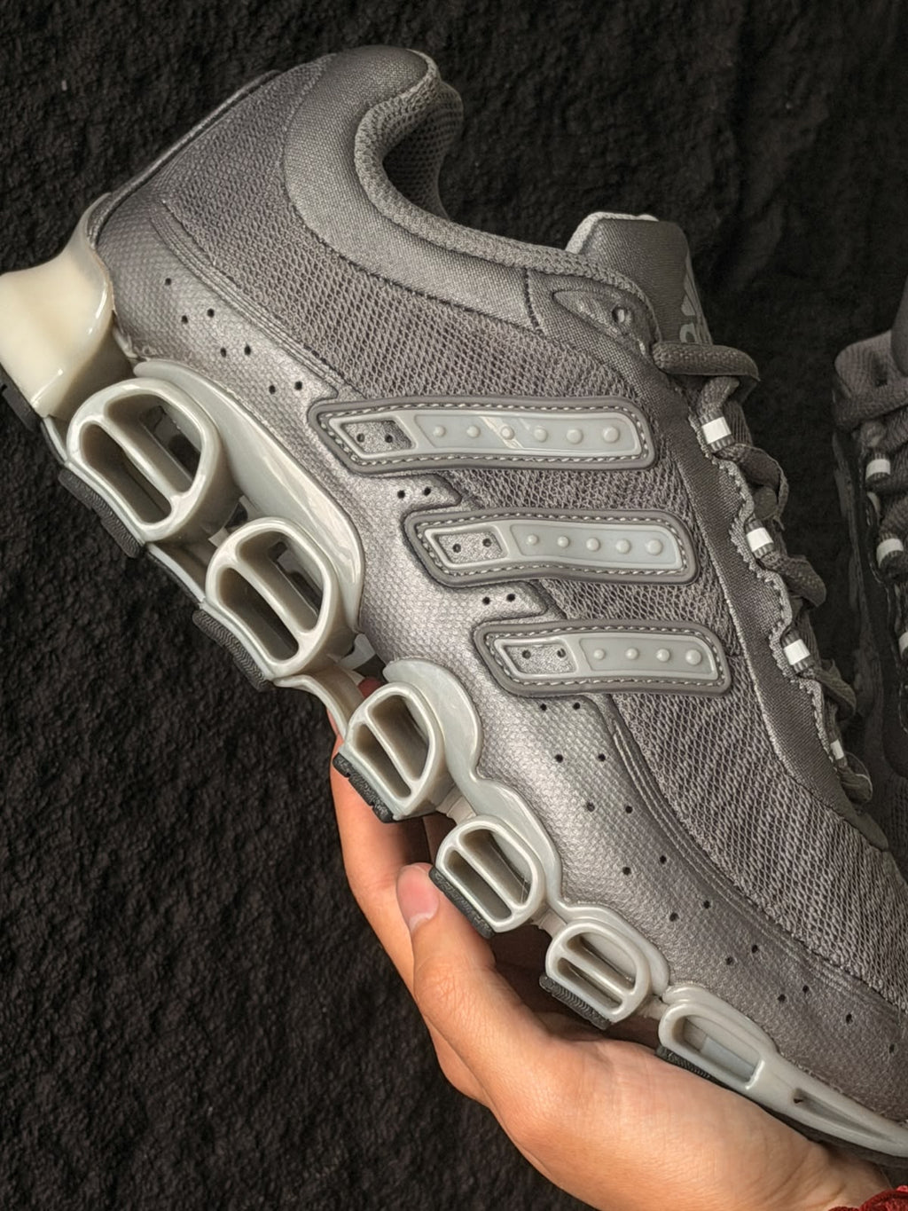 ADIDAS MEGARIDE PLATEADA