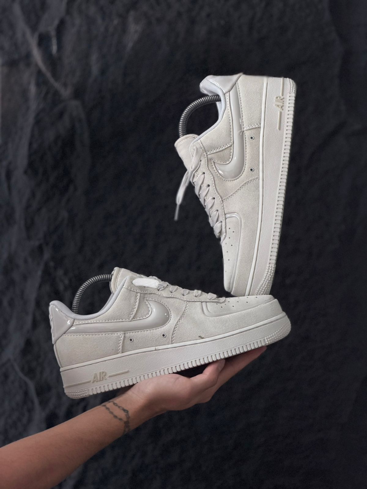 AIR FORCE ONE SUEDE WHITE