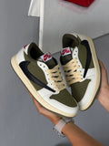AIR JORDAN 1 LOW OG SP TRAVIS SCOTT MEDIUM OLIVE