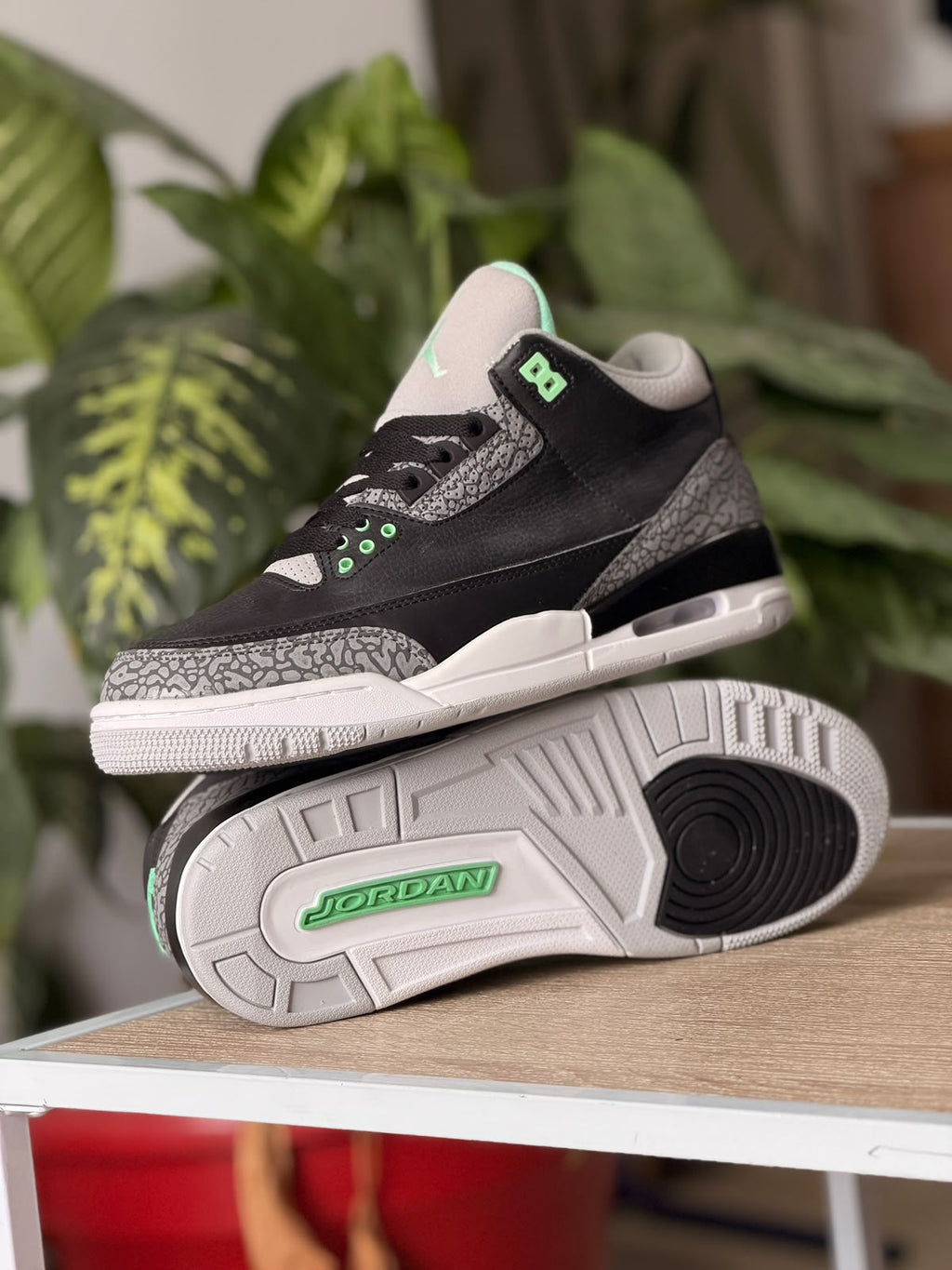 AIR JORDAN 3 RETRO GREEN GLOW