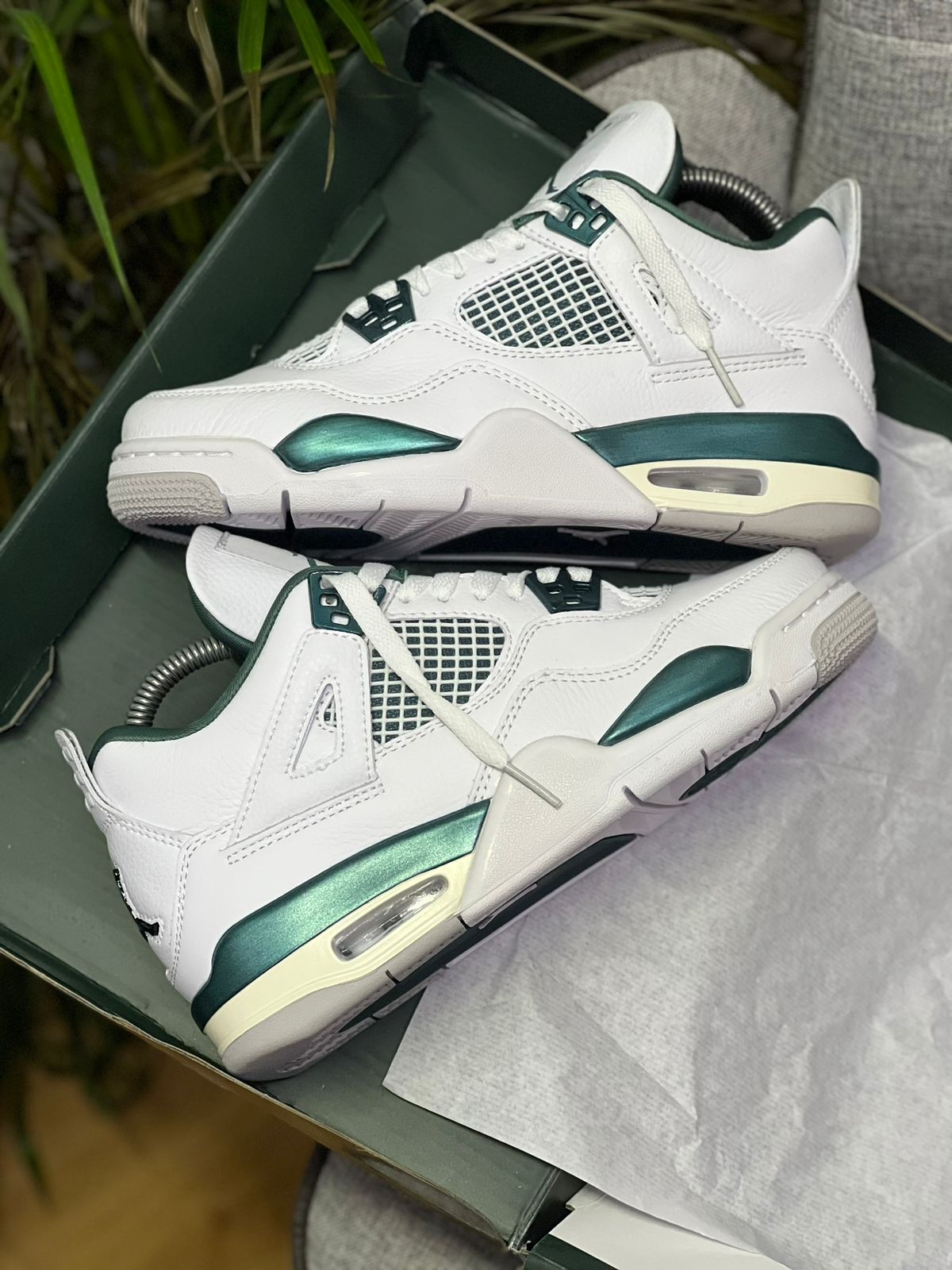 AIR JORDAN 4 RETRO OXIDIZED GREEN