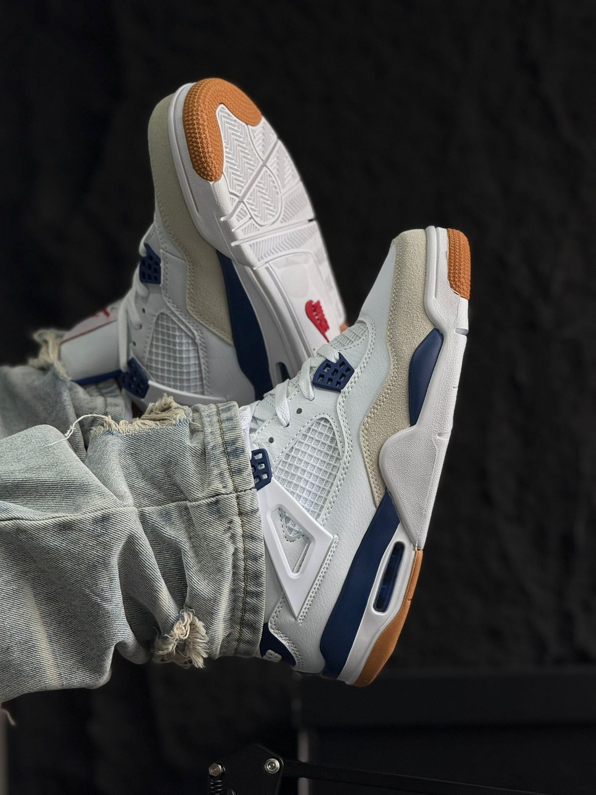AIR JORDAN 4 SB NAVY