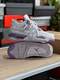 AIR JORDAN 4 WHITE PURPLE OREO
