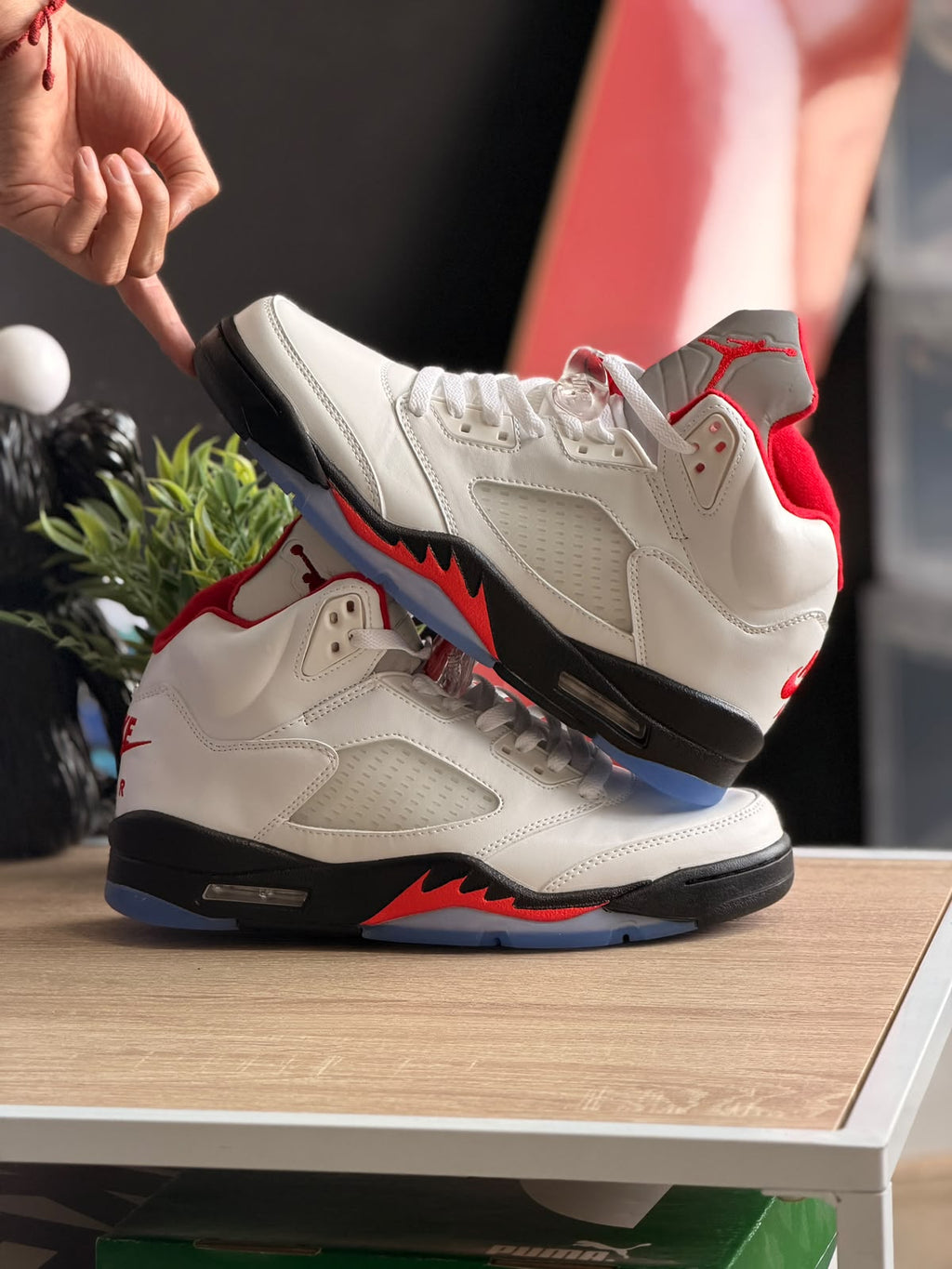 AIR JORDAN 5 RETRO FIRE RED