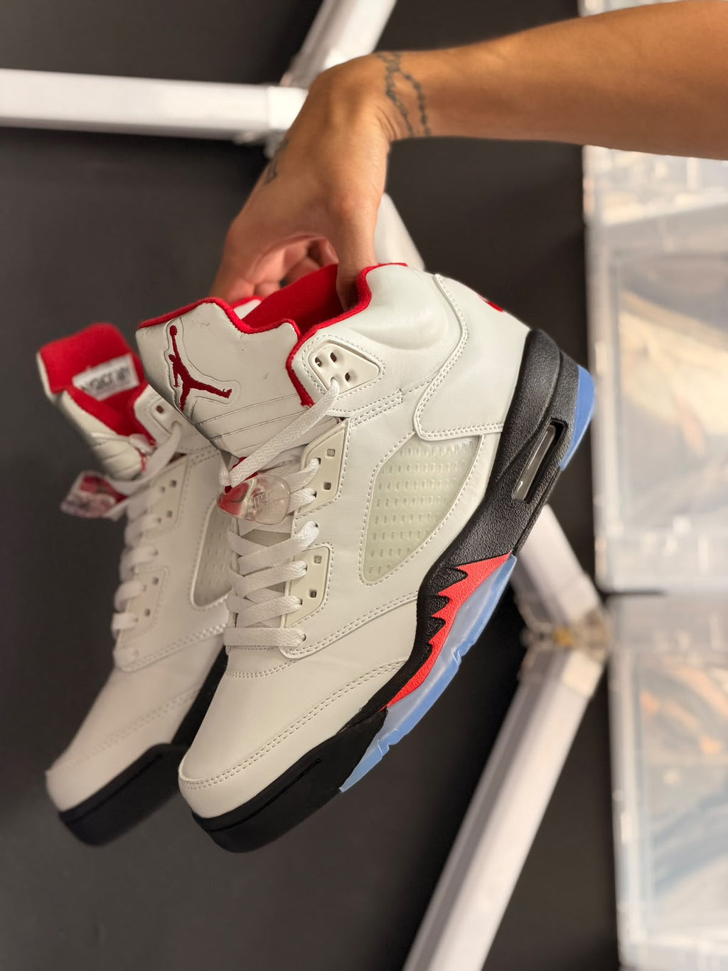 AIR JORDAN 5 RETRO FIRE RED
