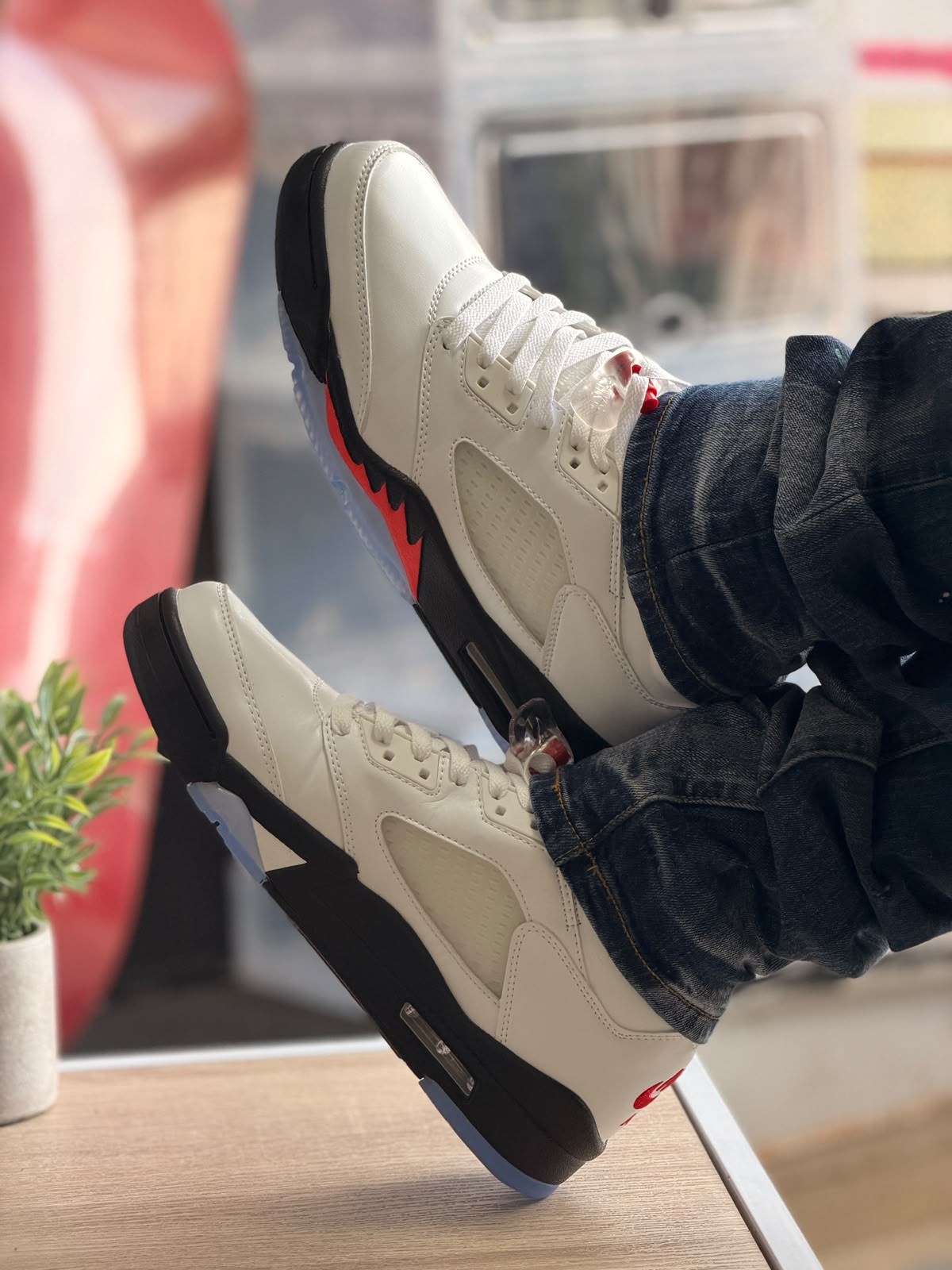 AIR JORDAN 5 RETRO FIRE RED