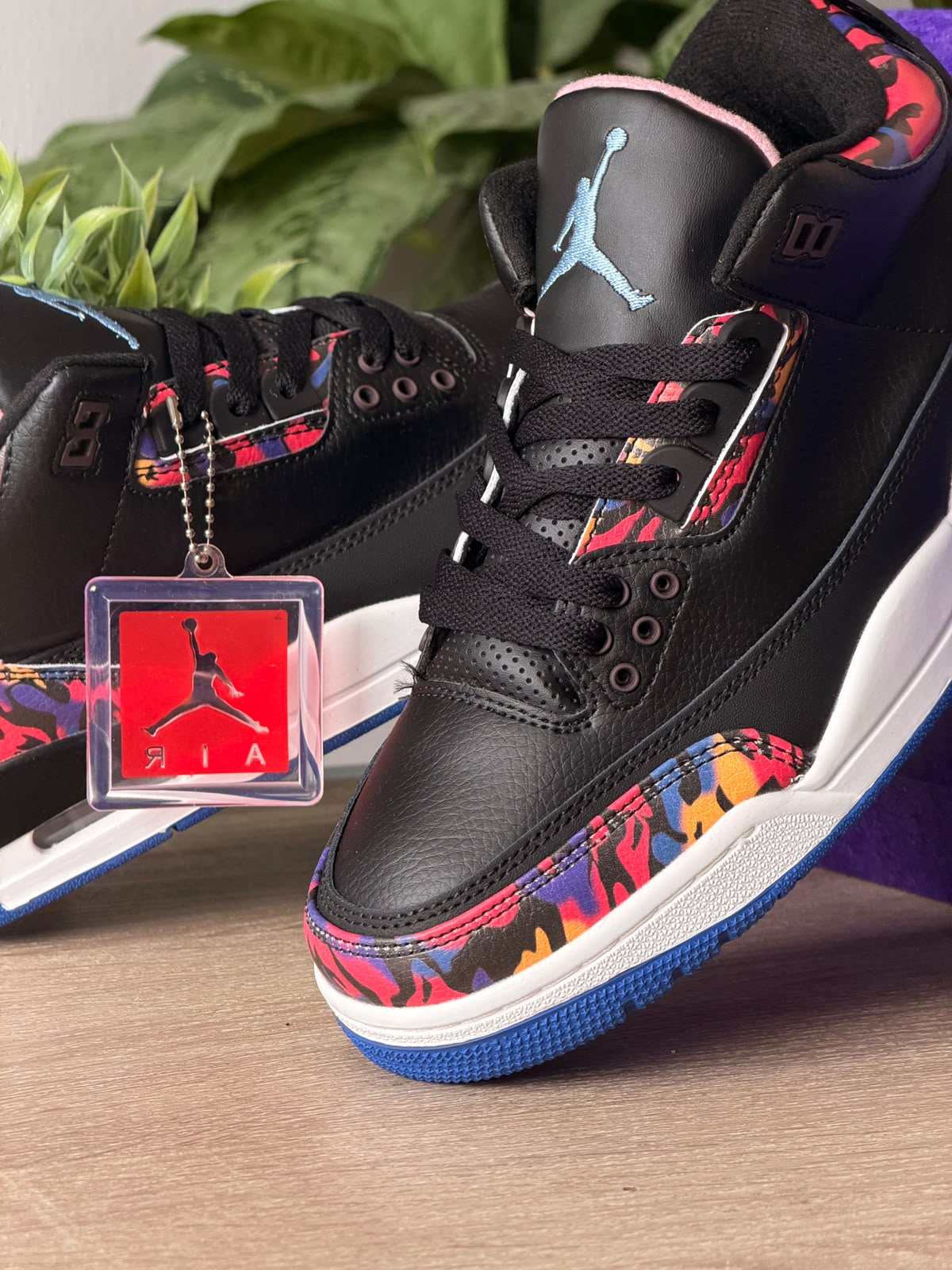 AIR JORDAN RETRO 3 NEGRA