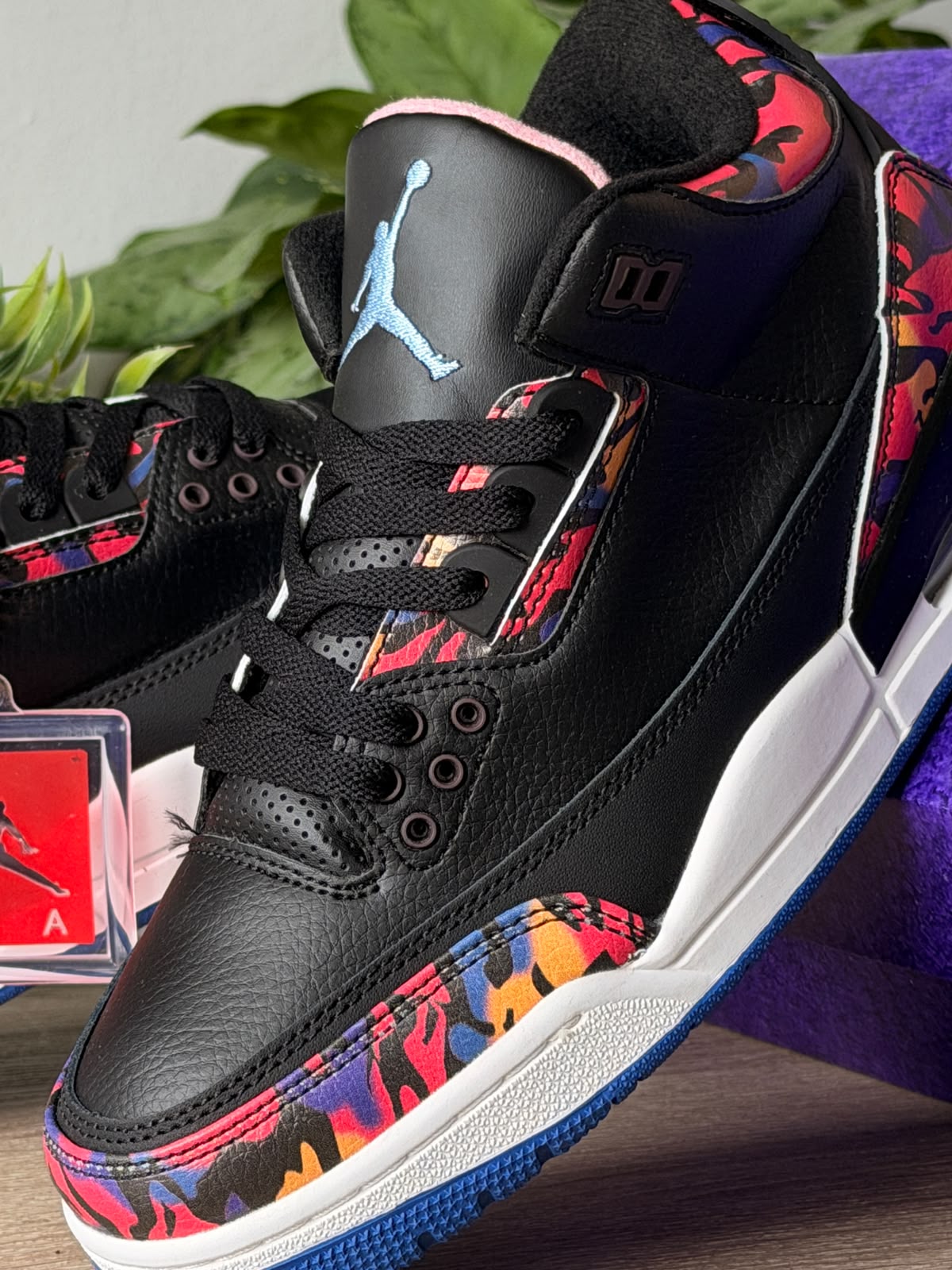 AIR JORDAN RETRO 3 NEGRA