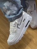 AIR MAX 90 BLACK WHITE OUTLINE