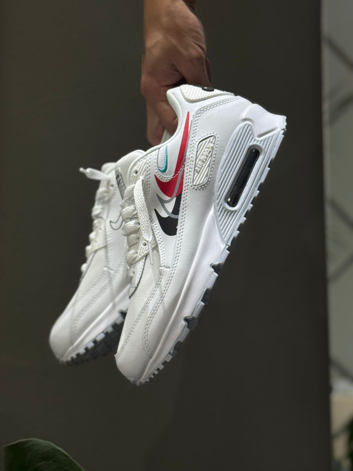 AIR MAX 90 MULTI SWOOSH WHITE