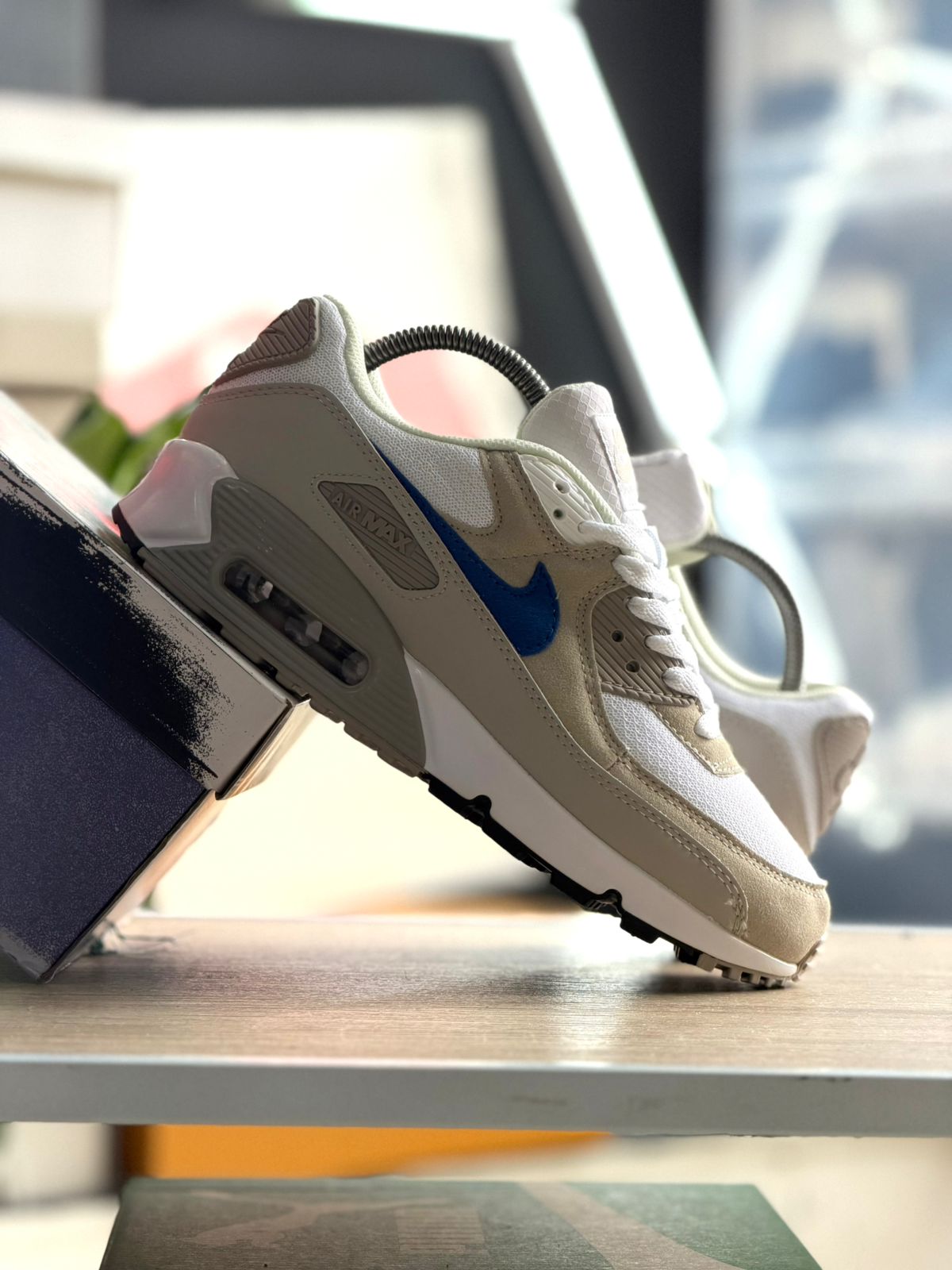 AIR MAX 90 SUMMIT WHITE RACER BLUE