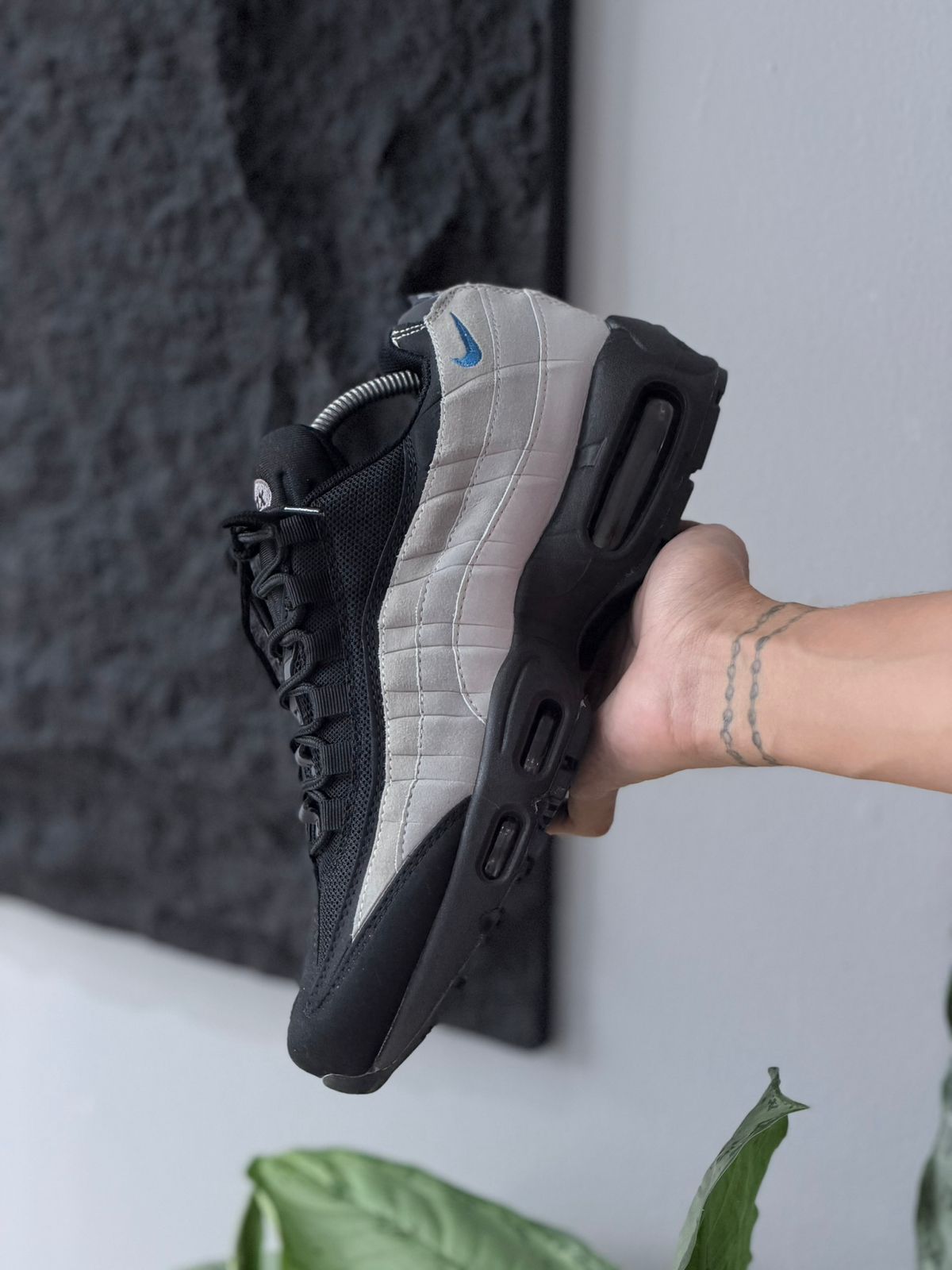 AIR MAX 95 BLACK GREY BLUE