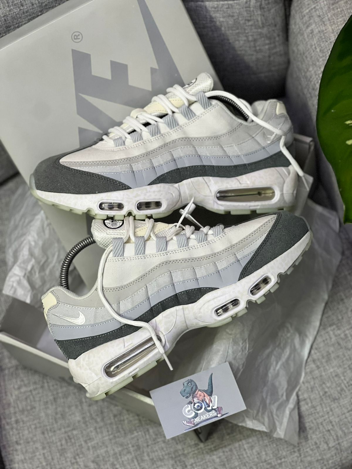 AIR MAX 95 BLACK WHITE