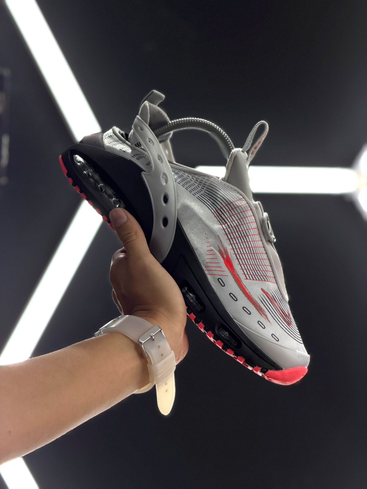 AIR MAX CRAZE METALLIC SILVER