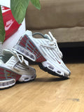 AIR MAX PLUS 3 WHITE AND RED