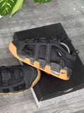 AIR MORE UPTEMPO LOW BLACK GUM