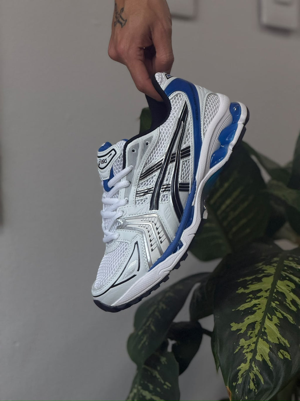 ASICS GEL-KAYANO 14 WHITE TUNA BLUE