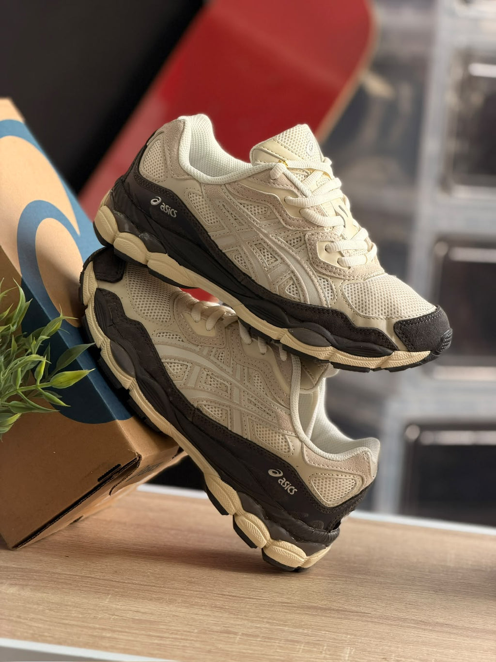 ASICS GEL-NYC WHITE SMOKE GREY
