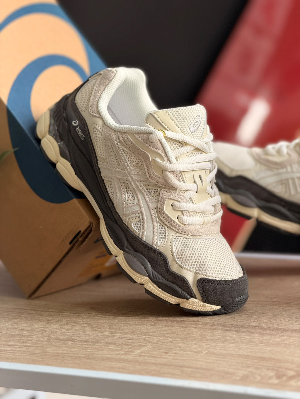 ASICS GEL-NYC WHITE SMOKE GREY