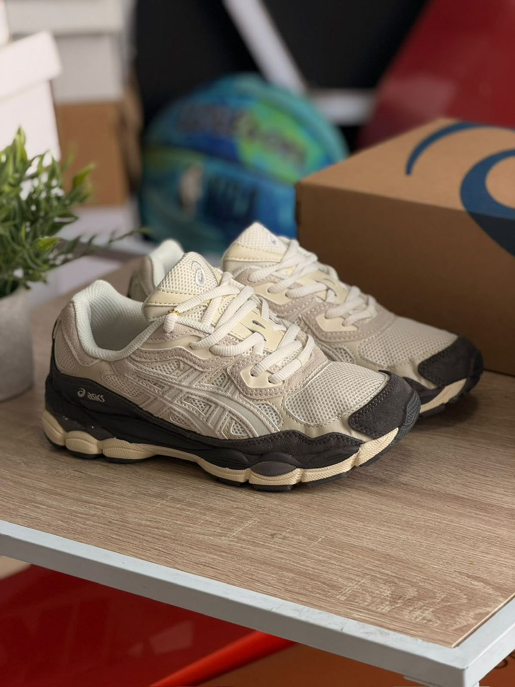 ASICS GEL-NYC WHITE SMOKE GREY