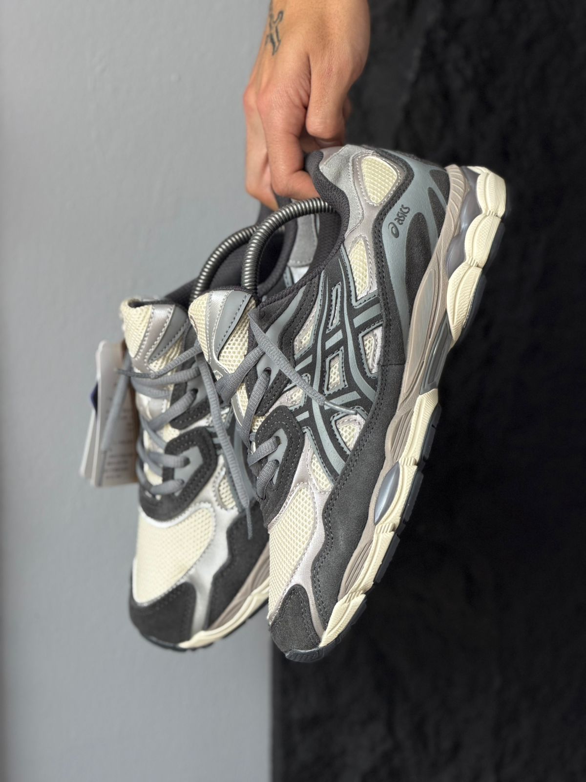 ASICS GEL NYC GRIS WHITE