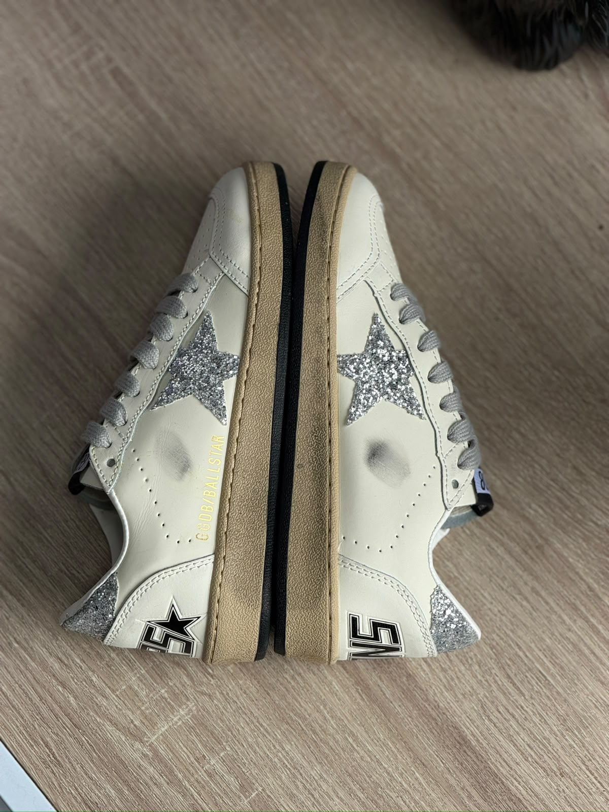 GOLDEN GOOSE BALL STAR BLANCO PURPURINA