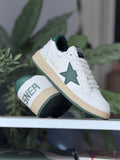 GOLDEN GOOSE VERDE BLANCO BALL STAR