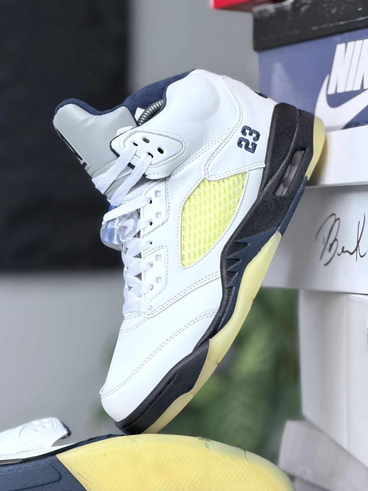 JORDAN 5 LUMINOUS GREEN