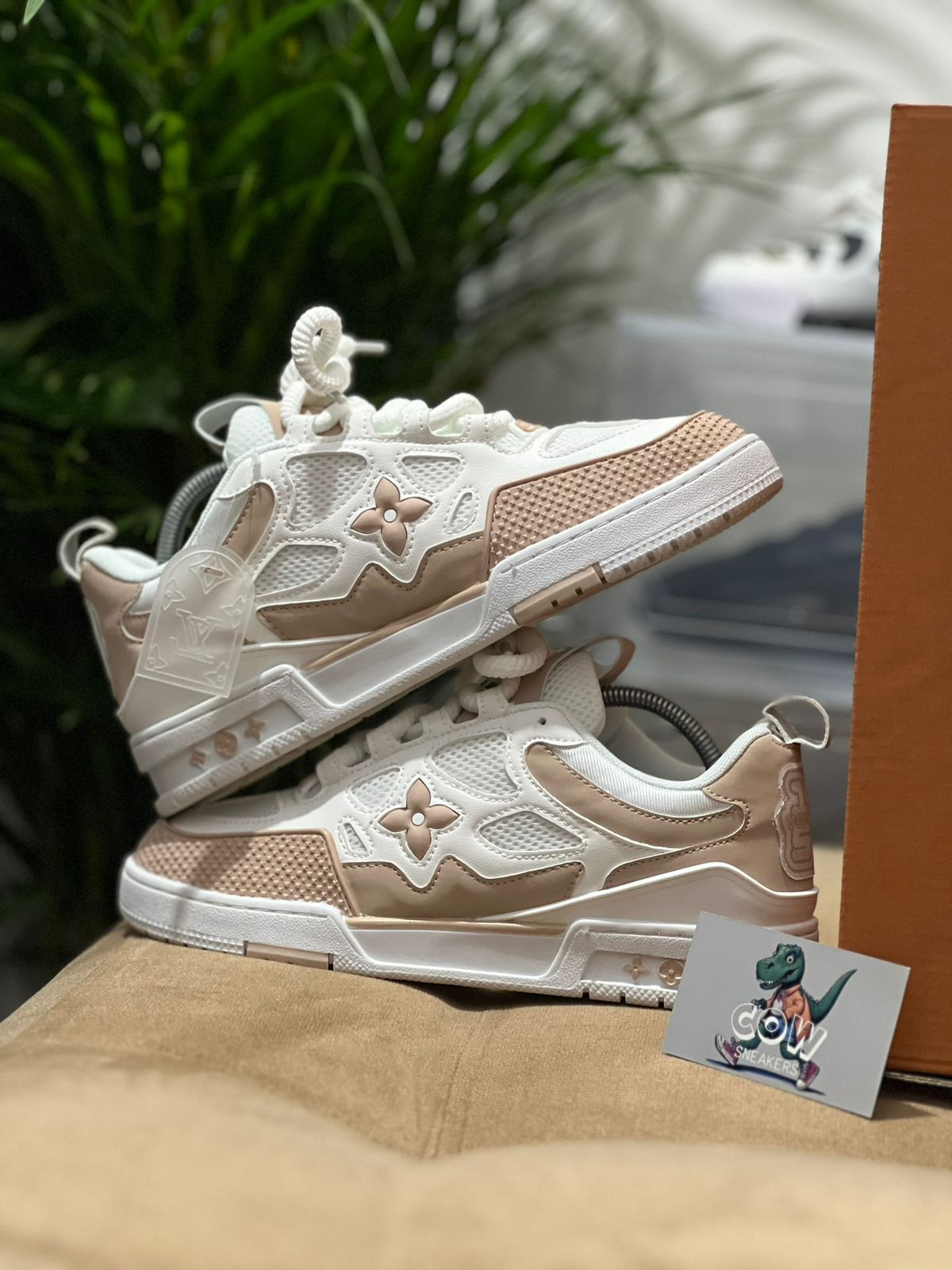 LOUIS VUITTON LV SKATE BLANCA BEIGE