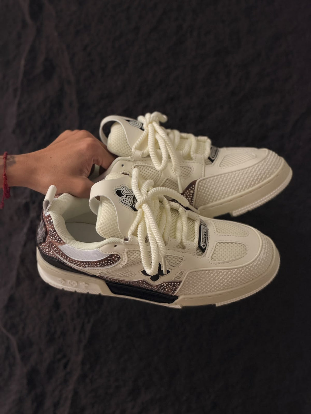 LUIS VUITTON LV SKATE LEOPARD PEARL