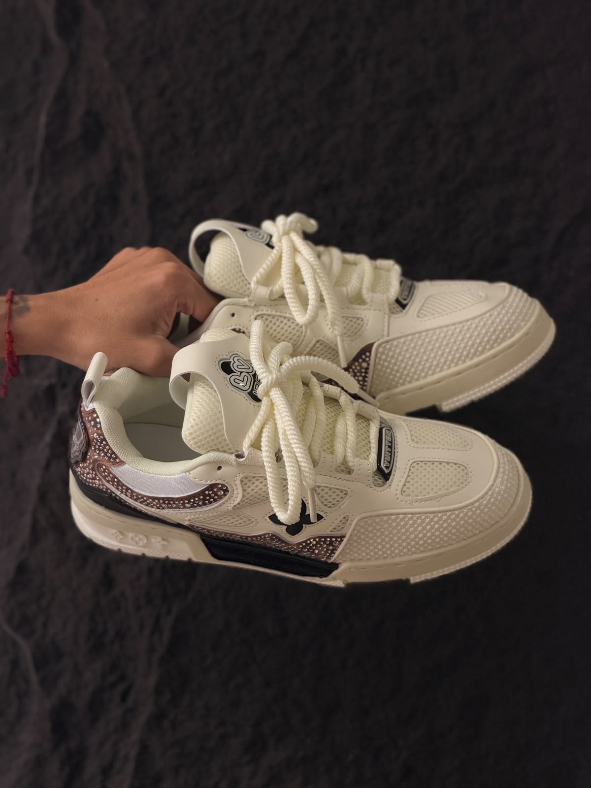 LUIS VUITTON LV SKATE LEOPARD PEARL