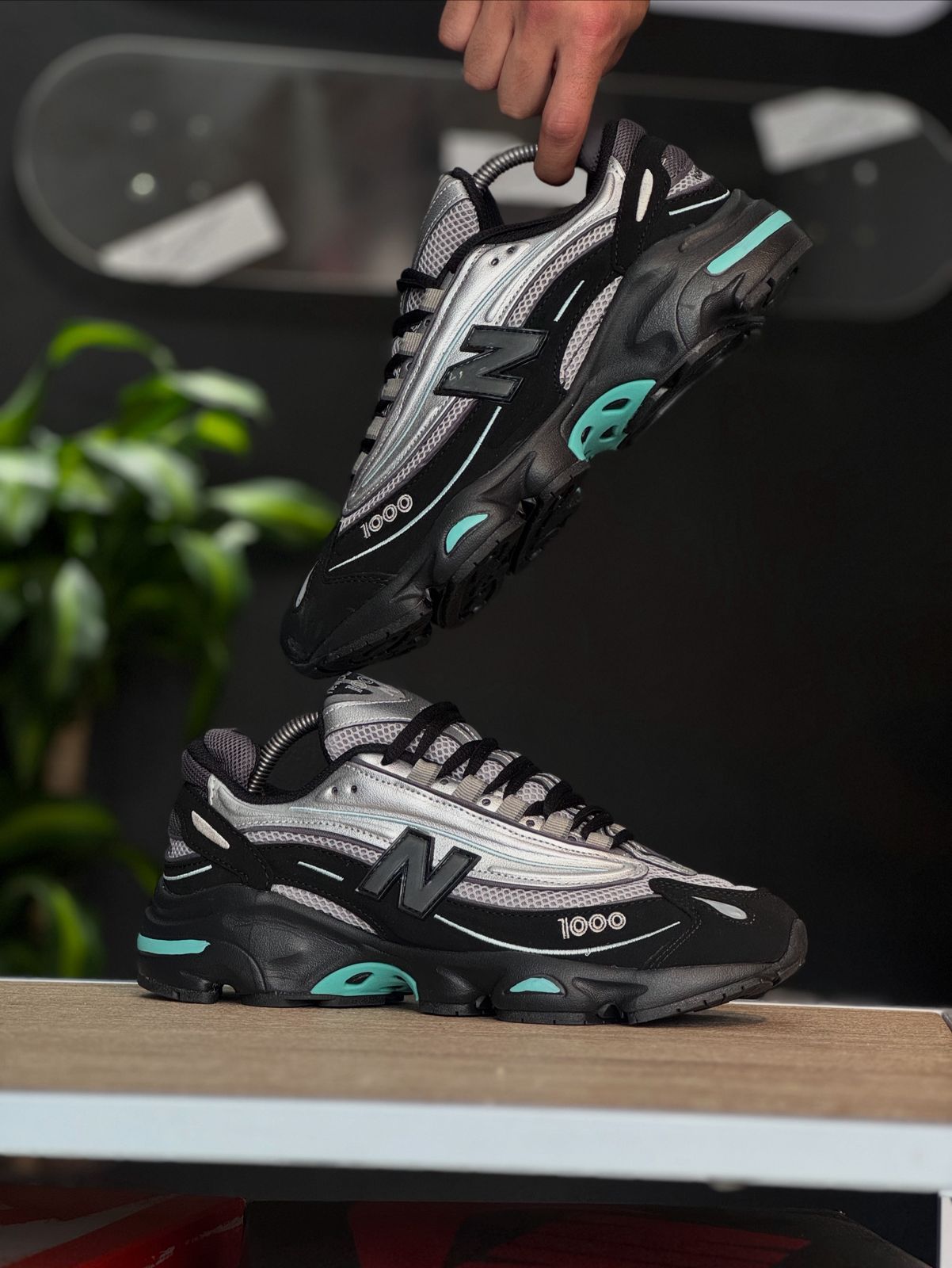 NEW BALANCE 1000 BLACK TEAL