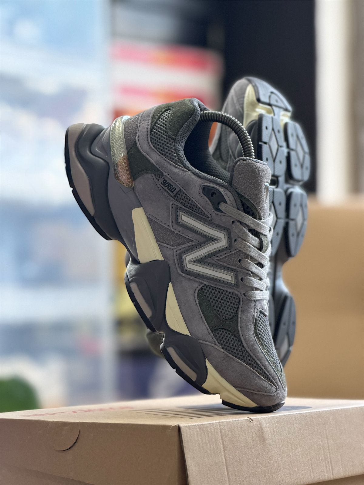 NEW BALANCE 9060 GREY AND BEIGE