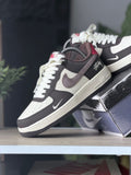 NIKE AF1 X STUSSY CUSTOM BRWN