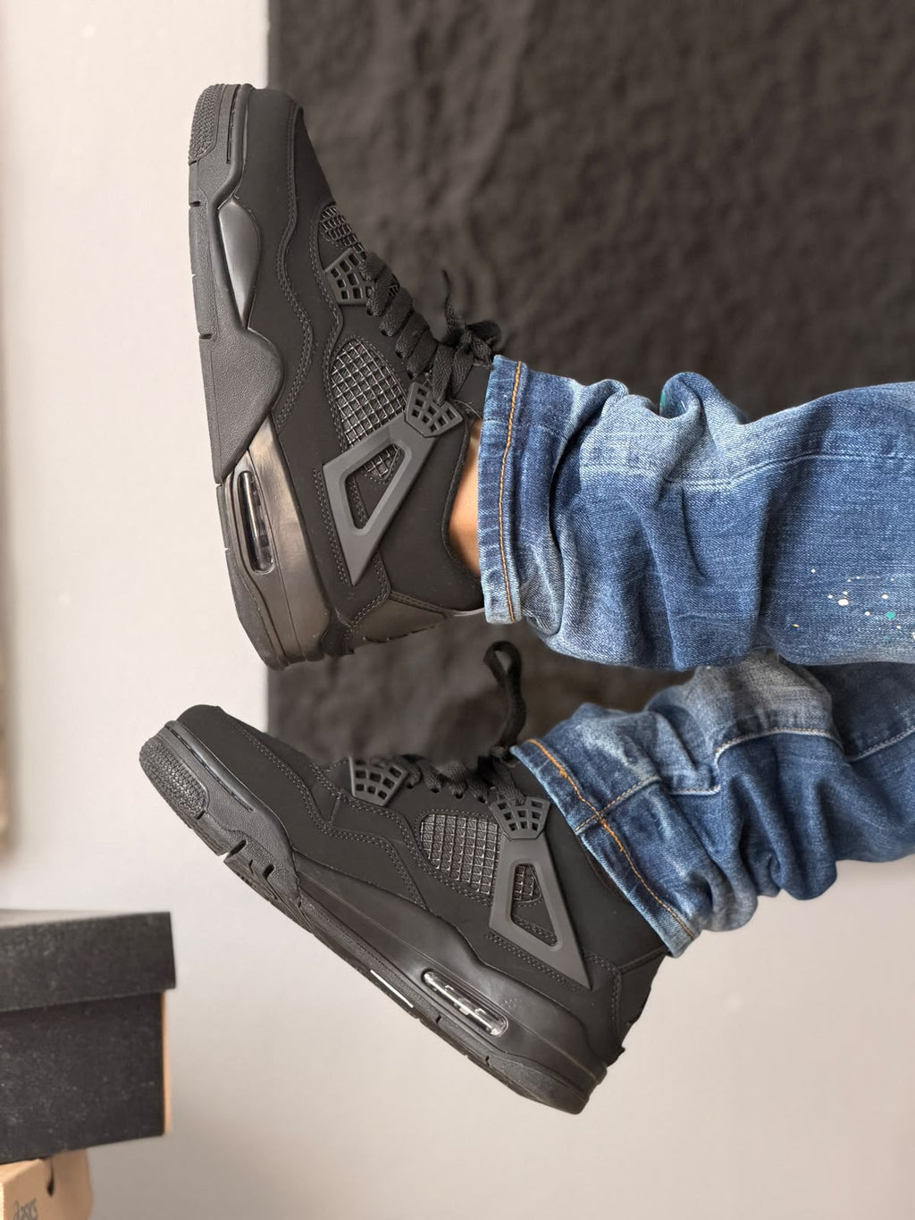 NIKE AIR JORDAN 4 RETRO BLACK CAT
