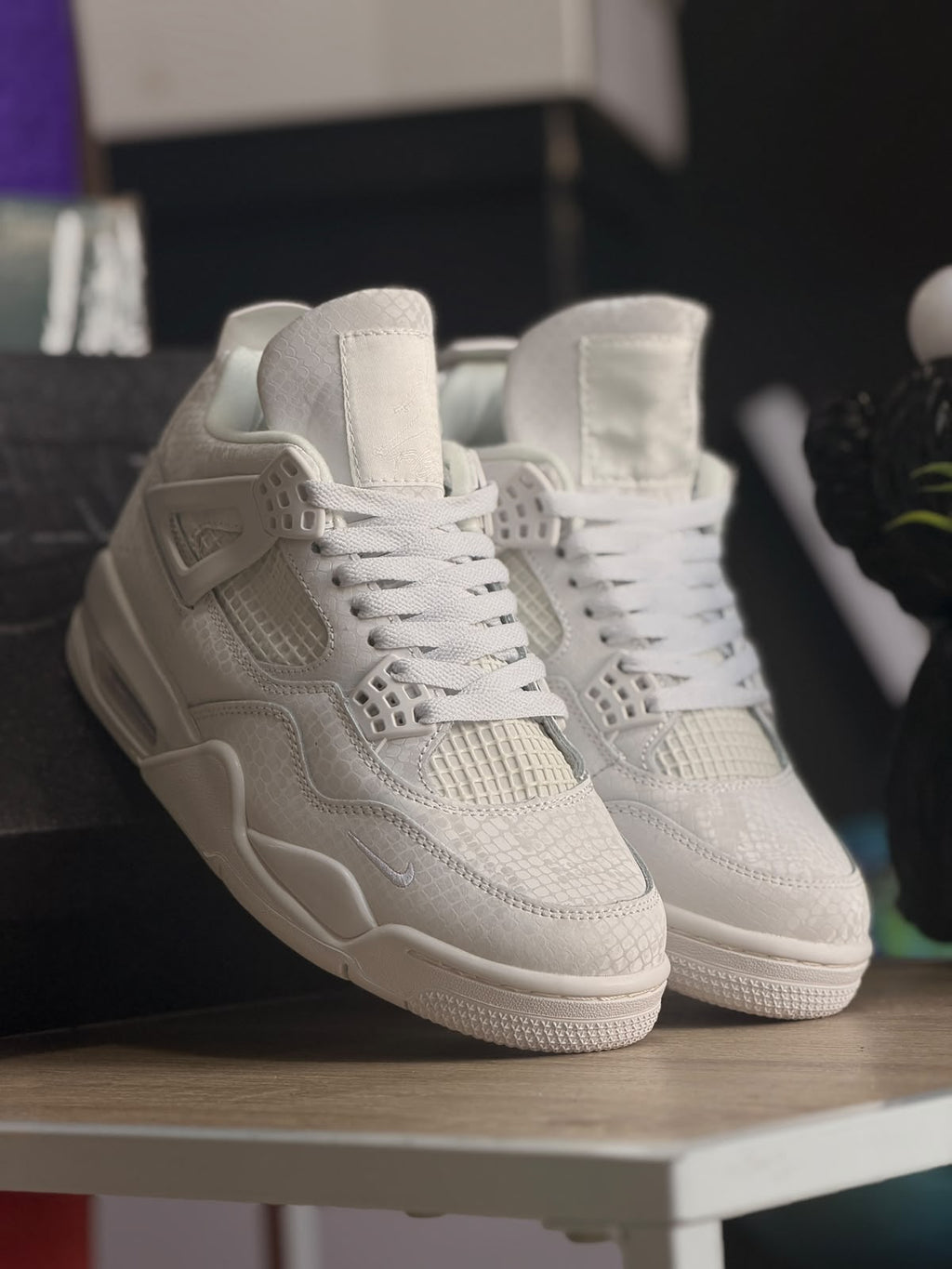 AIR JORDAN 4 RETRO X BIKE WHITE