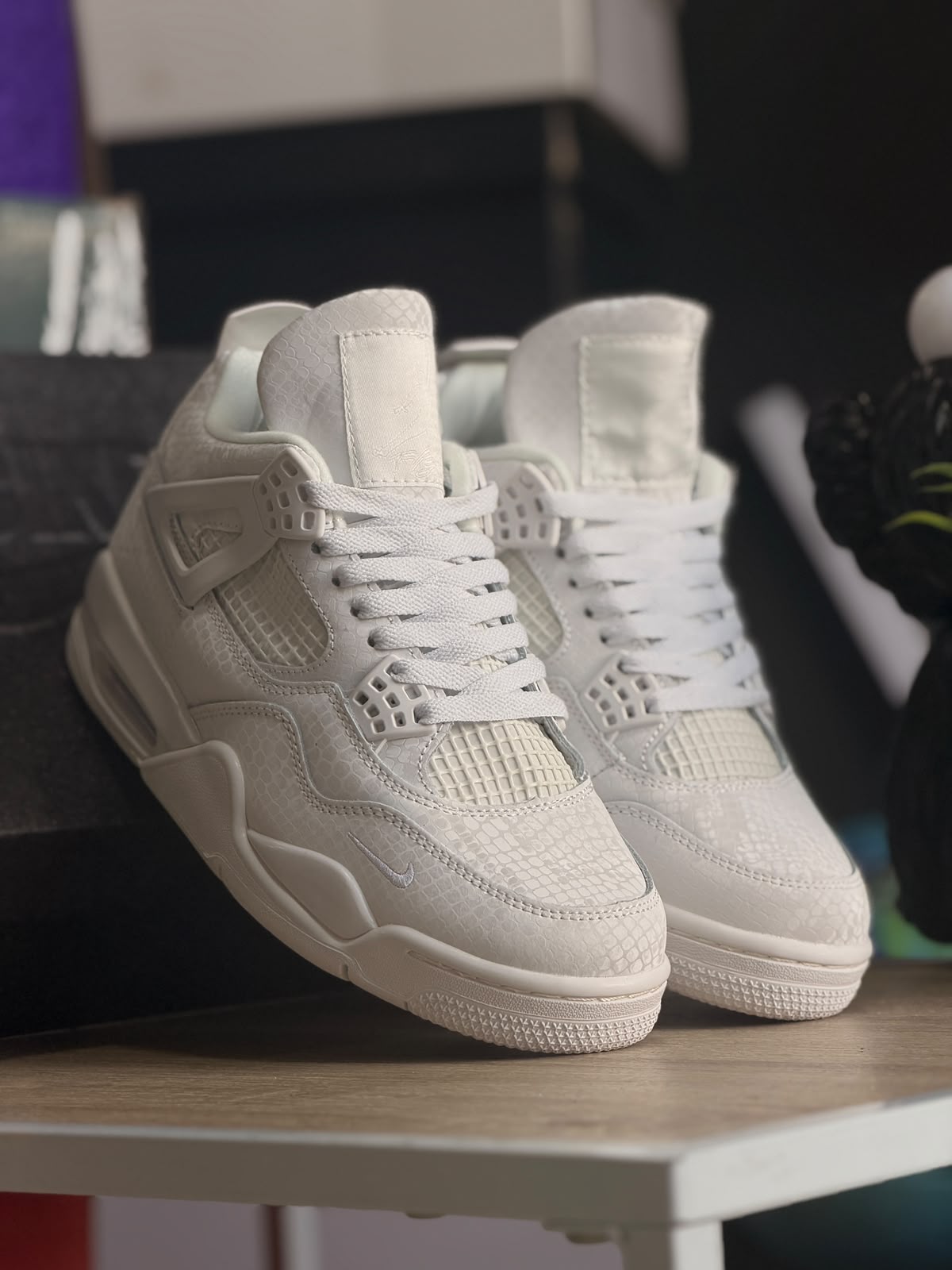 AIR JORDAN 4 RETRO X BIKE WHITE