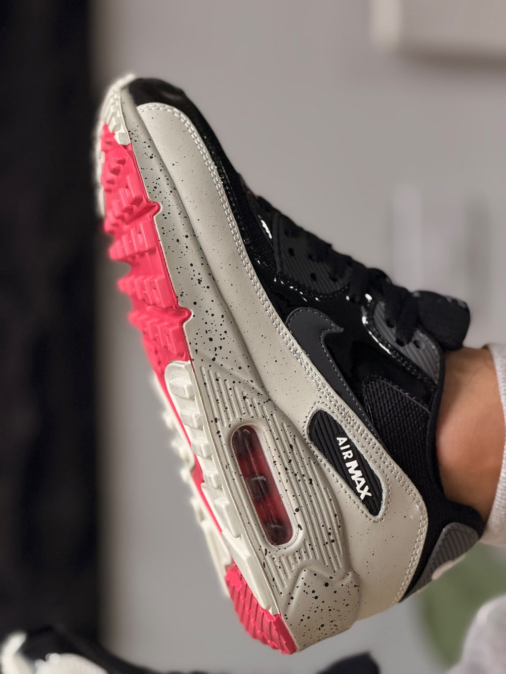 NIKE AIR MAX 90 NEGRO GRIS