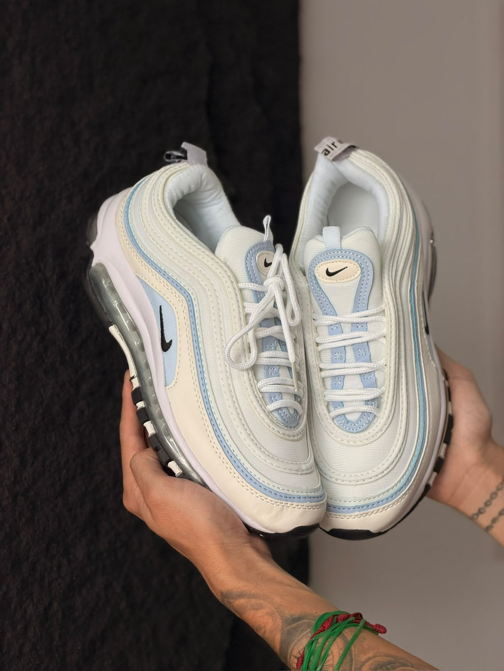NIKE AIR MAX 97 BLANCA Y CELESTE