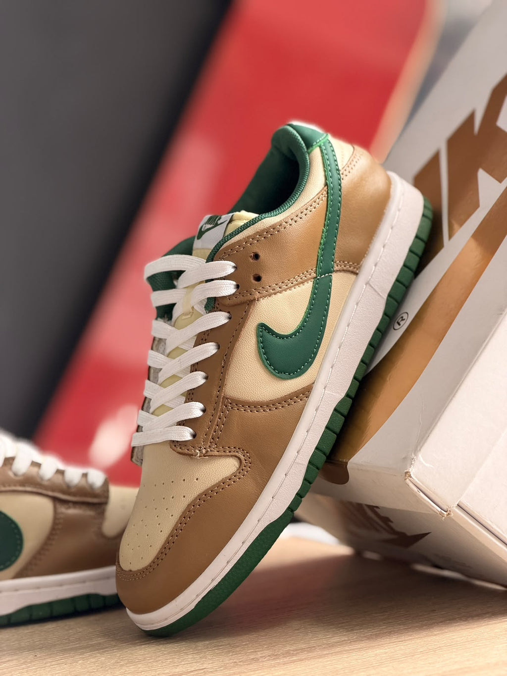 NIKE DUNK LOW RETRO RATTAN