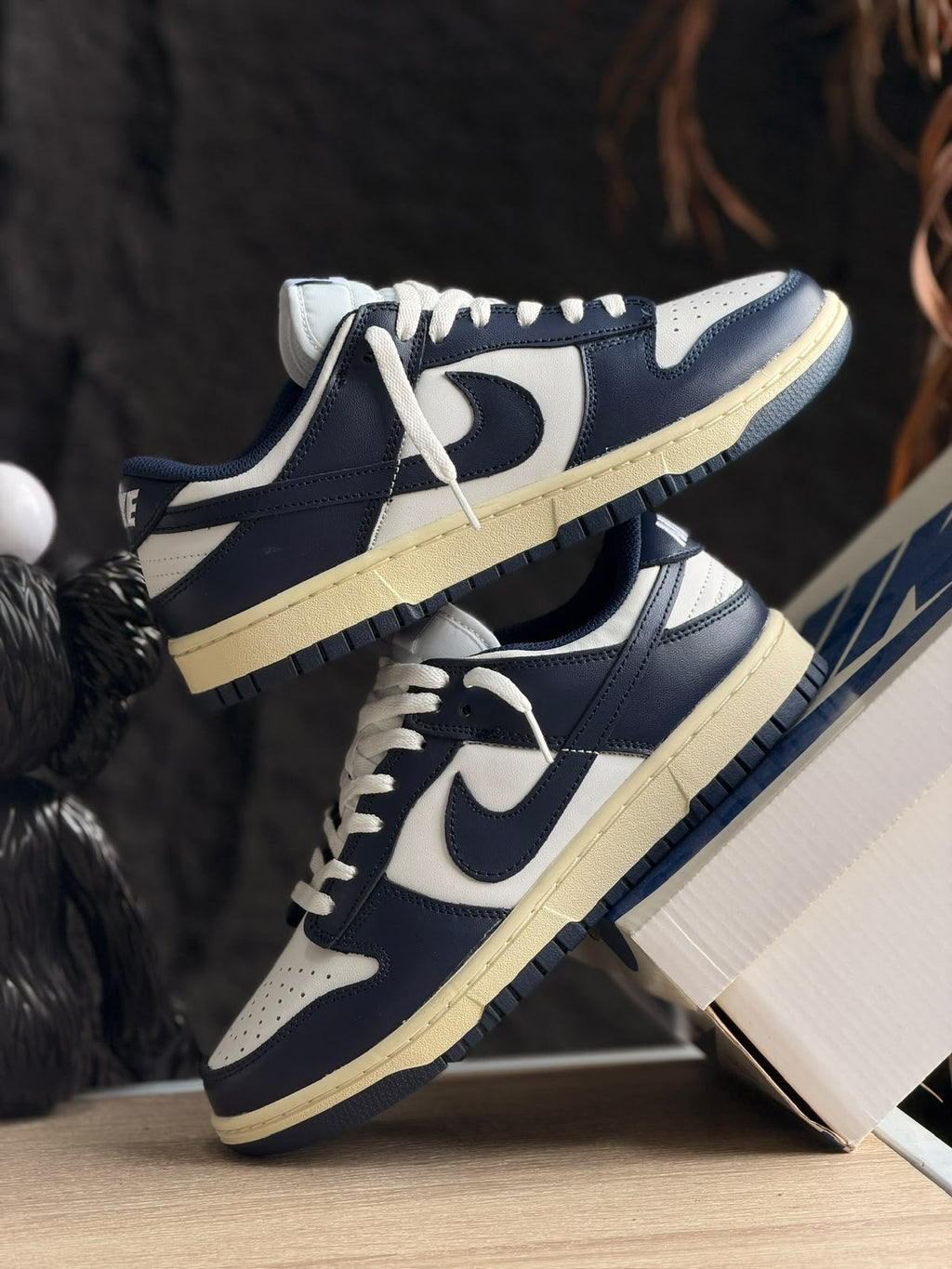 NIKE DUNK LOW VINTAGE NAVY