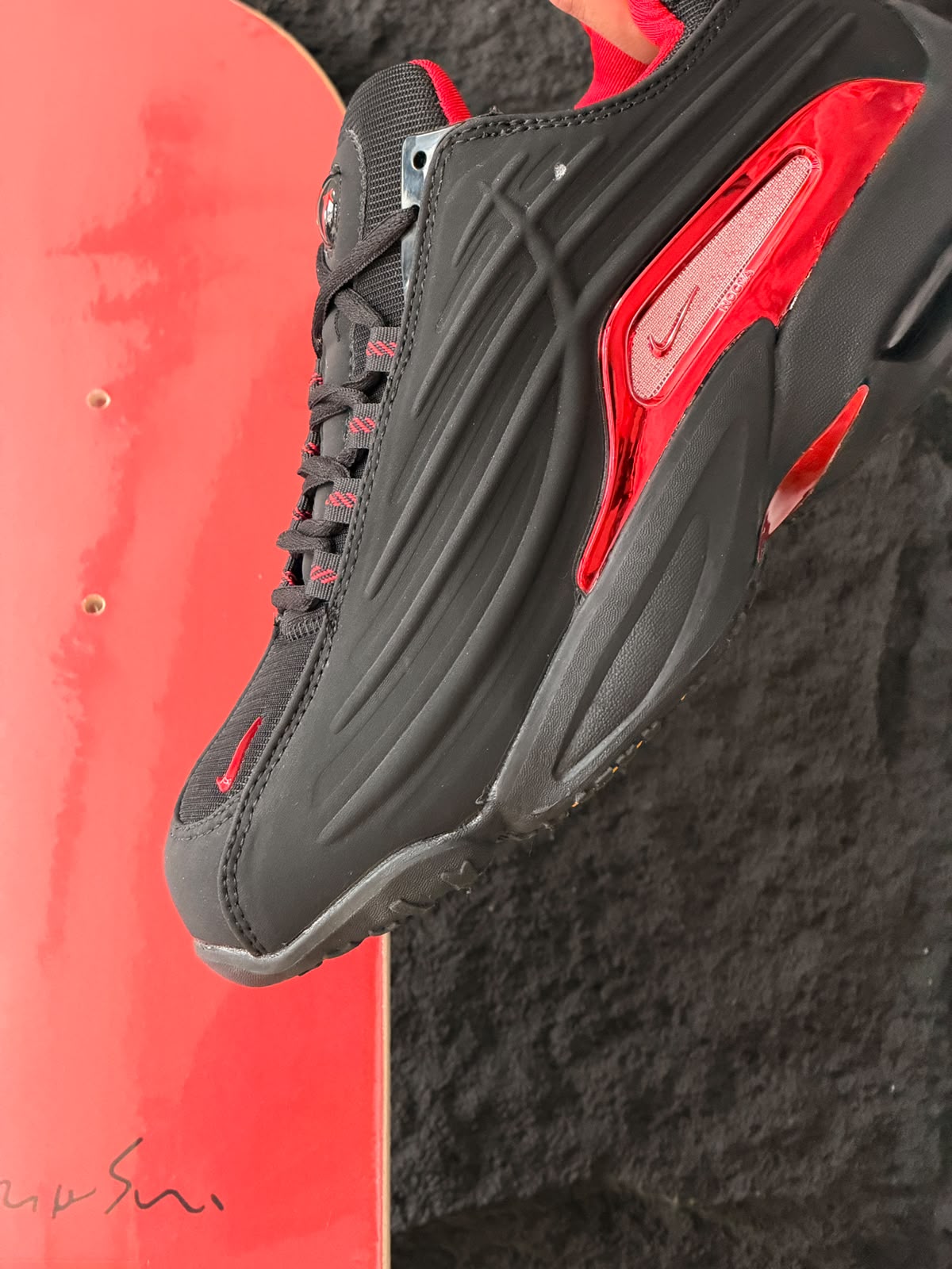 NIKE HOT STEP 2 NOCTA NEGRO ROJO