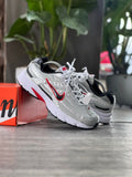 NIKE INITIATOR METALLIC SILVER AND RED