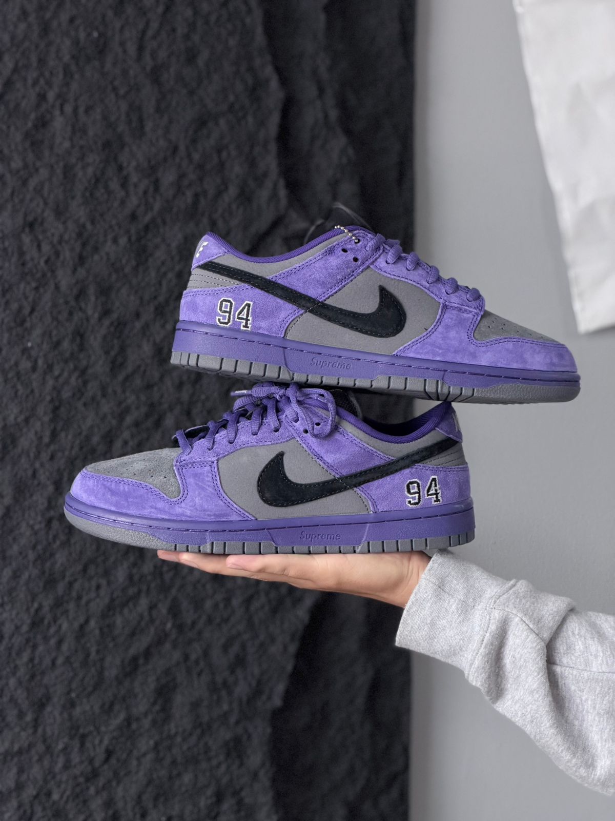 NIKE SB DUNK SUPREME MORADO